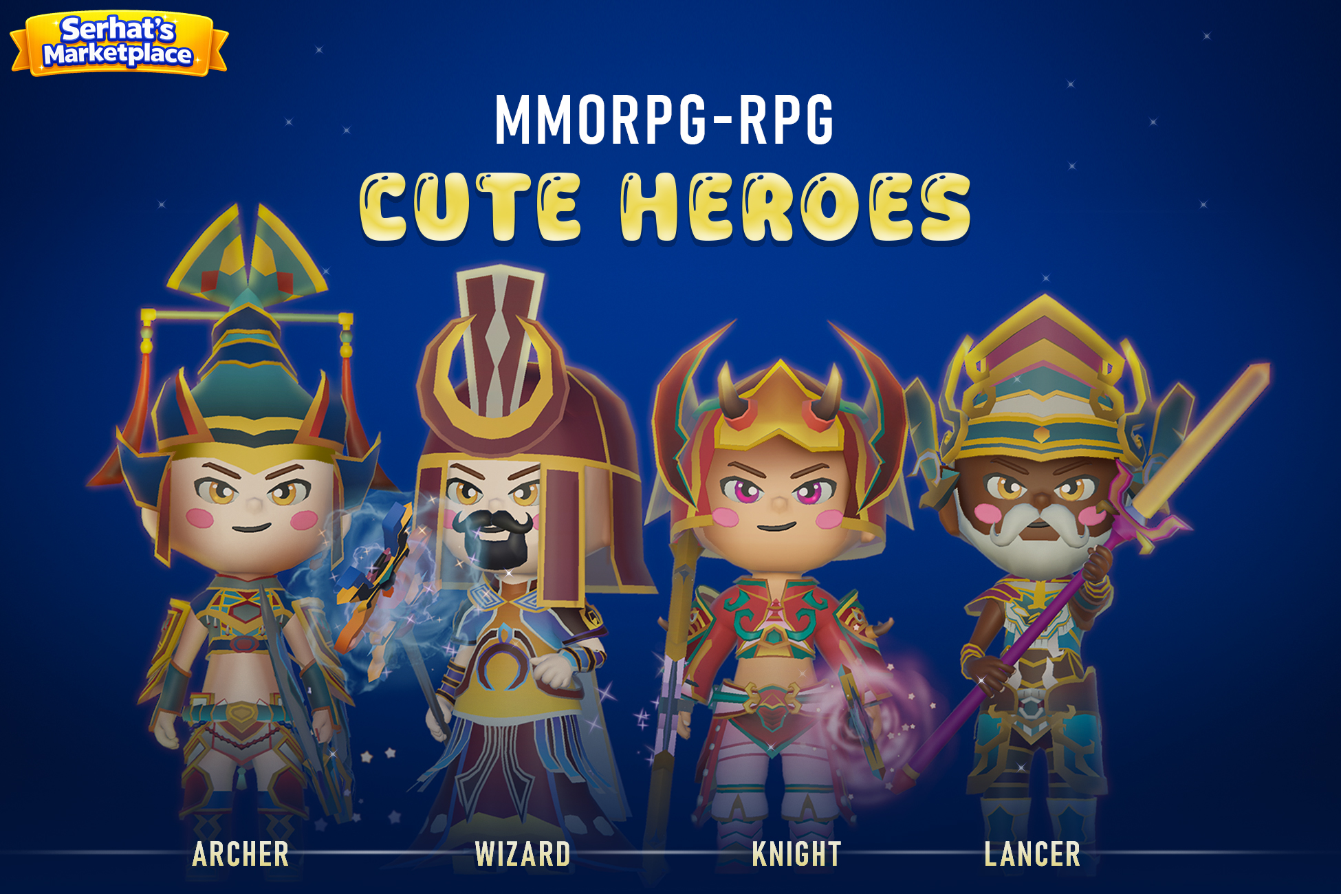 Cute MMO Characters